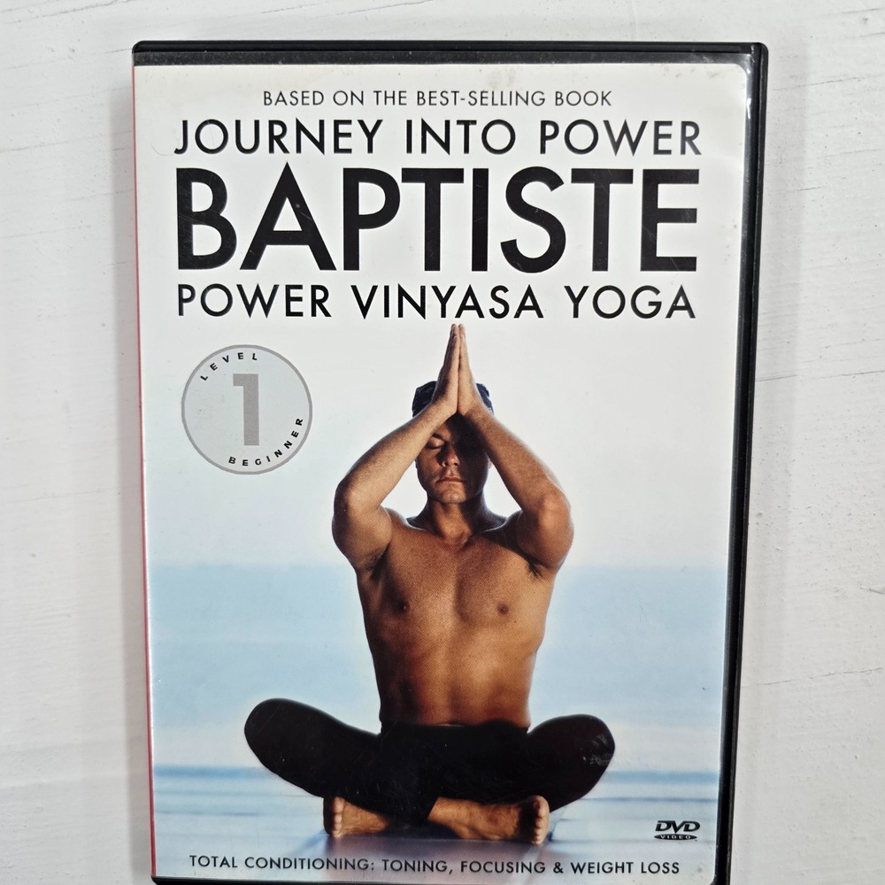 Baron Baptiste - Power Vinyasa Yoga Level 1 (DVD, 2004)